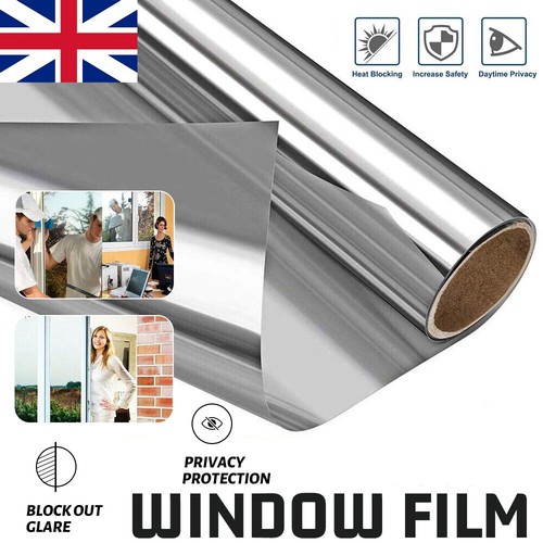 Silver reflective one way - silver,