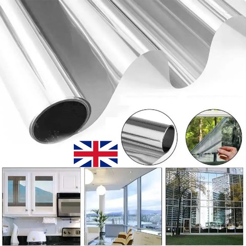 Silver reflective one way - reflective,