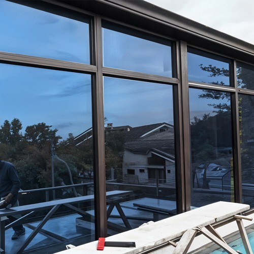 Privacy window film one way - film,