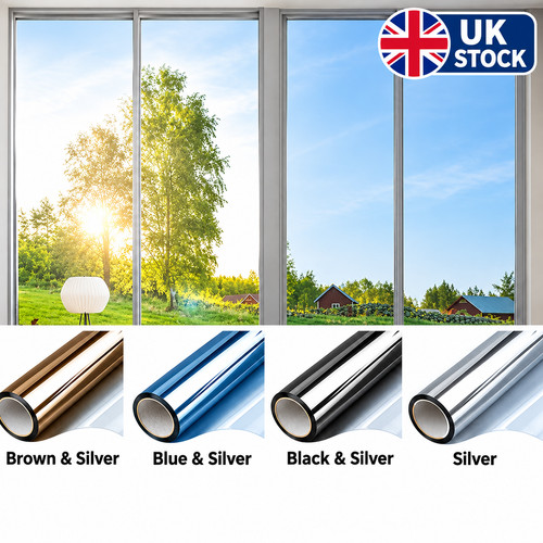 One way mirror reflective - one,