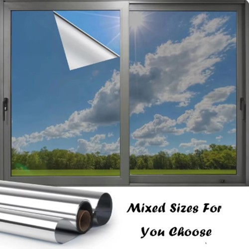 One way mirror reflective - one,