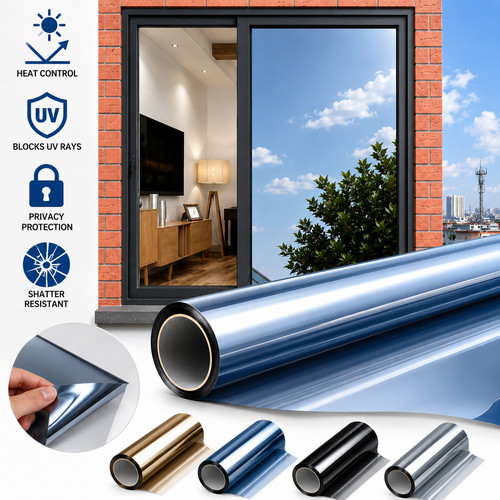 Mirror window film - film, one