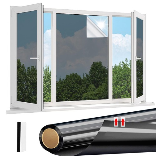 One way mirror window - one,