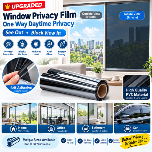 One way mirror window - one,